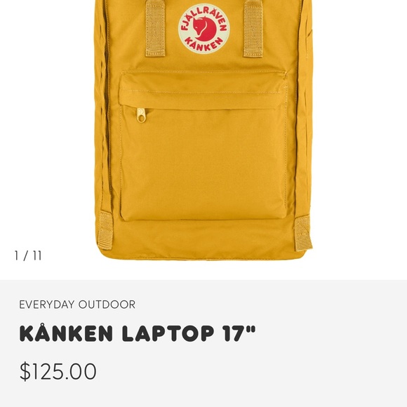 Backpack Fjallraven Kanken Backpack Large 17” - Picture 5 of 6